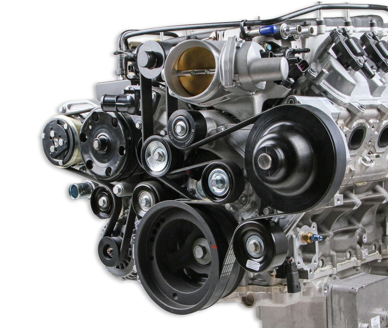 Holley Mid-Mount Complete Accessory Systems 20-221BK