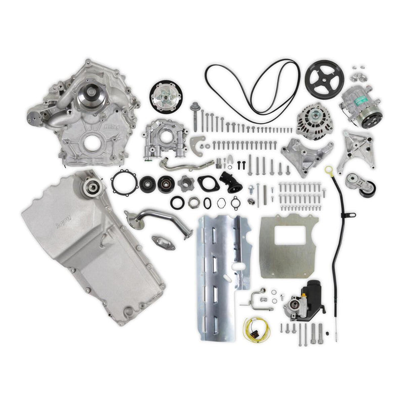 Holley Ford 7.3L Godzilla High-Mount Accessory Drive Complete Kits 20-340