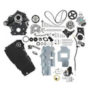 Holley Ford 7.3L Godzilla High-Mount Accessory Drive Complete Kits 20-345BK
