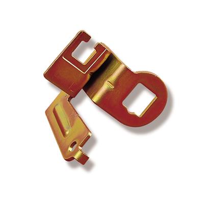 Holley 20-95 Throttle Cable Brackets 700R4/4L60 Steel Gold Iridited Chevy Holley