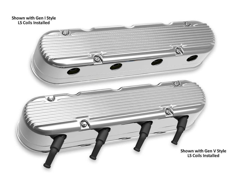 Holley Aluminum LS Valve Covers 241-181