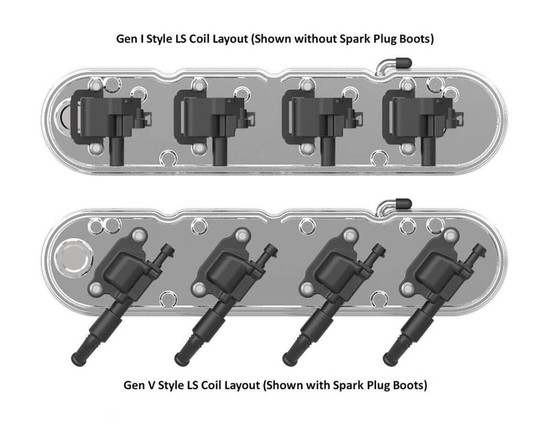 Holley Aluminum LS Valve Covers 241-181