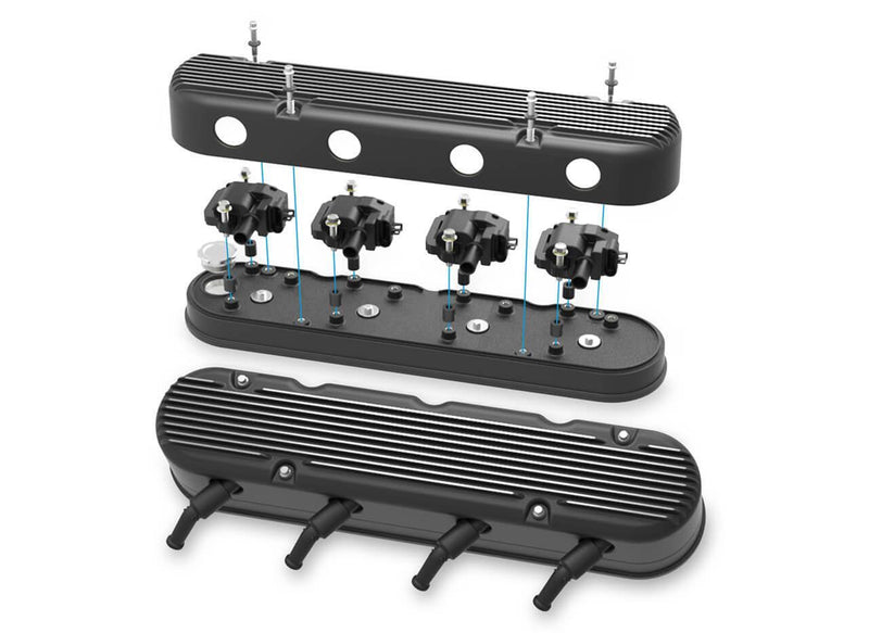 Holley Aluminum LS Valve Covers 241-182