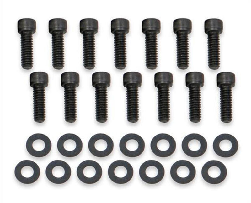 Holley 241-281 Valve Covers Track Series Perimeter Bolt Tall Chevrolet Logo