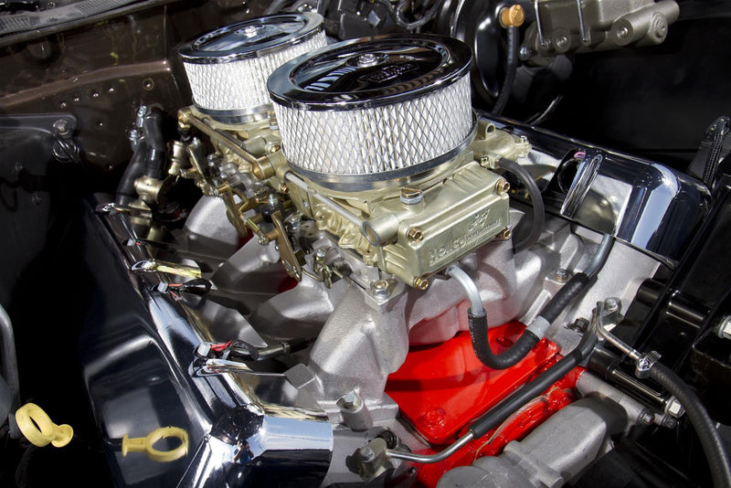 Holley LS 2x4 Dual Plane Carbureted Intake Manifolds 300-120