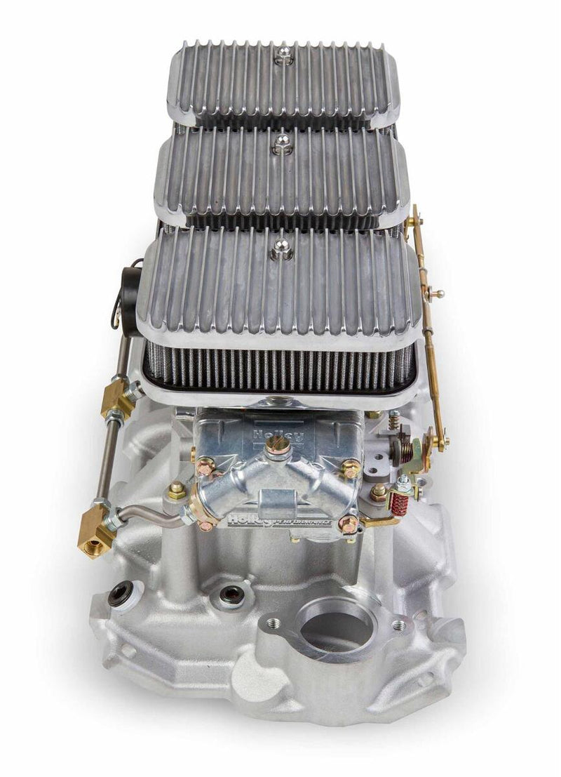 Holley Tri-Power 3x2 Intake and Carburetor Kits 300-522SA