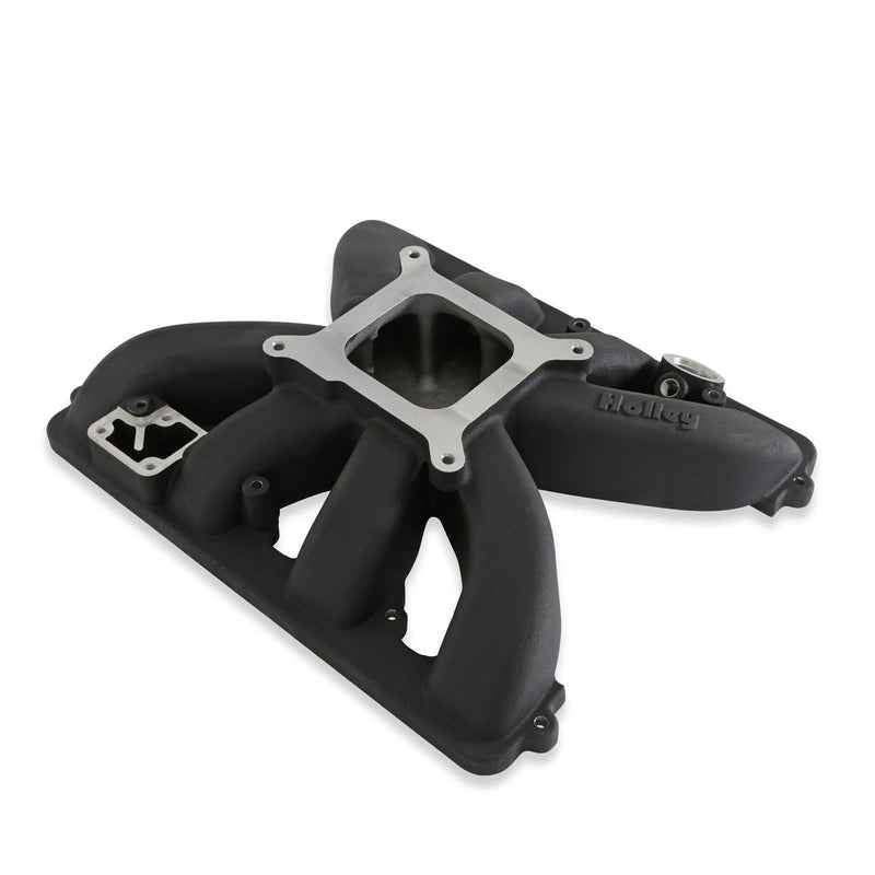 Holley Single Plane Carbureted Intake Manifolds 300-931BK