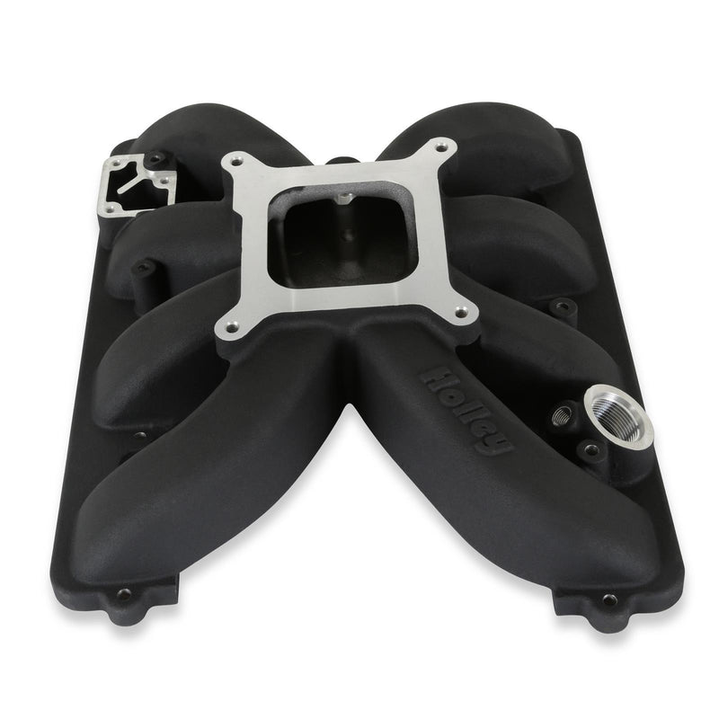 Holley Single Plane Carbureted Intake Manifolds 300-931BK