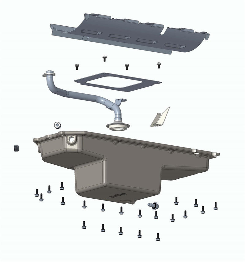 Holley Gen III Hemi Retrofit Oil Pans 302-61