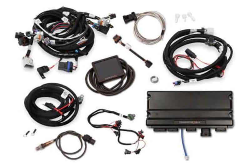 Holley EFI 550-919 Terminator X Max 24X/1X Ev6 LS MPFI Kit W/ Transmission Control