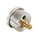 Holley EFI 26-507 Gauges EFI Fuel Pressure Analog Oil Filled 1.50 in. Diameter 0-100