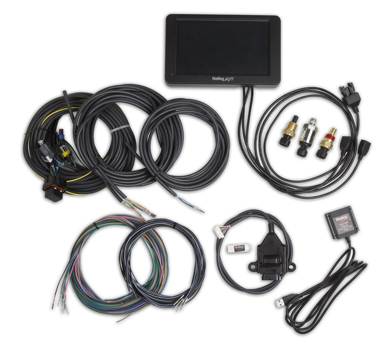 Holley 553-109 Stand Alone Digital Dash Kit 7" Touch Screen