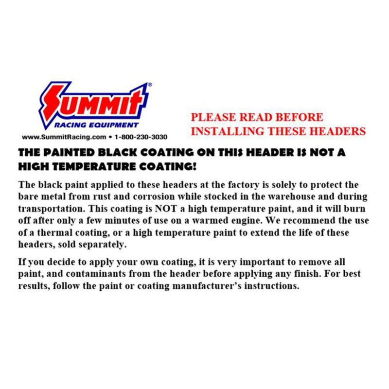 Hooker Competition Headers 2455HKR