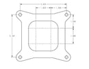 Holley 0-1850S Street Warrior Carburetor, 600 cfm - Silver Finish