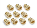 Holley 126-28-10 Air Bleeds Replaceable Screw-in Brass 0.028 in. Diameter 10