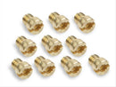 Holley 126-28-10 Air Bleeds Replaceable Screw-in Brass 0.028 in. Diameter 10