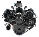Holley 20-180BK Premium Black Mid-Mount Complete Accessory System