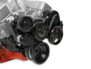 Holley 20-242BK Mid-Mount Complete Accessory System, Fits Chevy Big Block