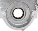 Holley 21-152 Cast Aluminum Timing Cover, Fits Chevy Small Block, w/ Crank Sensor