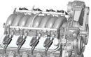Holley 241-88 Natural Cast Finish Valve Cover