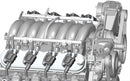 Holley 241-88 Natural Cast Finish Valve Cover