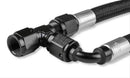 Holley 26-553 Coolant Crossovers LS Steam Vent Aluminum Black Fitting Nylon