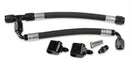 Holley 26-553 Coolant Crossovers LS Steam Vent Aluminum Black Fitting Nylon