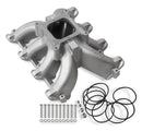 Holley Intake Mnfd Cathedral Split Sgl-Pln Carb