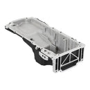 Holley 302-20BK GM Gen V LT Swap Oil Pan - Black w/ Turbo Oil Return