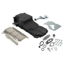 Holley 302-20BK GM Gen V LT Swap Oil Pan - Black w/ Turbo Oil Return