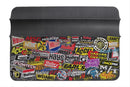 Holley 36-445 Fender Covers Holley/MSD Sticker Bomb Logo 34 in. Length x 26 in.