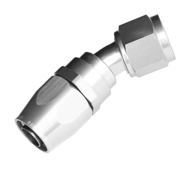 Redhorse Performance 1030-12-5 -12 30 degree female aluminum hose end - clear