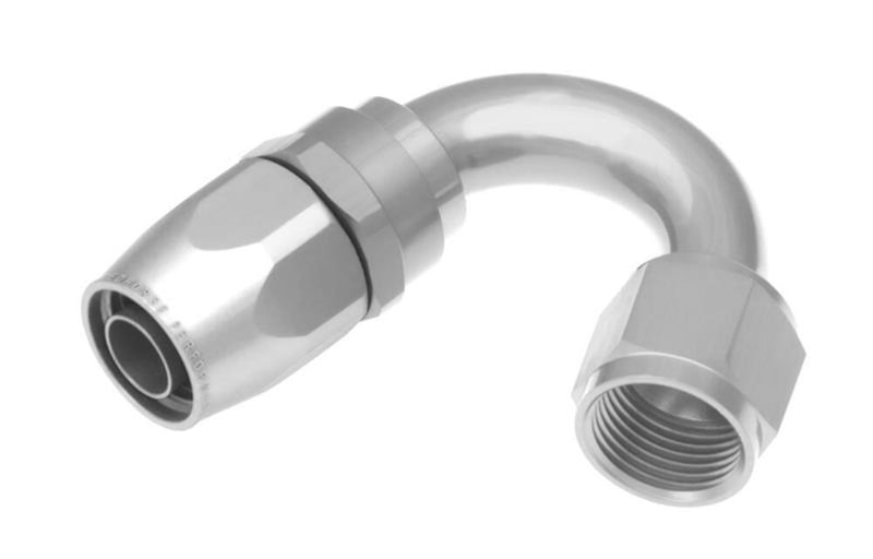 Redhorse Performance 1150-10-5 -10 150 degree female aluminum hose end - clear