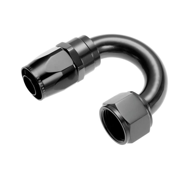 Redhorse Performance 1180-16-2 -16 180 degree female aluminum hose end - black