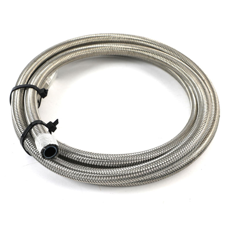 Redhorse Performance 303-08-6 -08 Conductive Core PTFE Hose - Stainless Steel Cover -6 feet