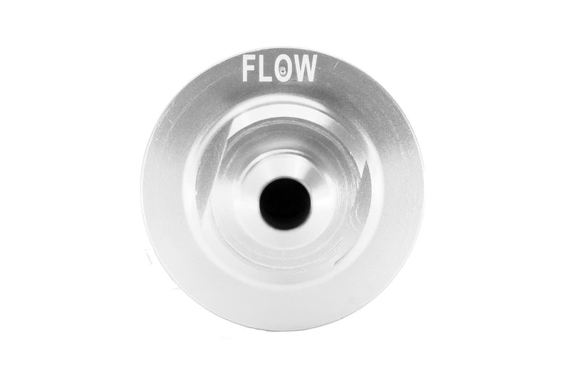 Redhorse Performance 4651-06-5 6" Cylindrical In-Line Race Fuel Filter - 06 AN - Clear