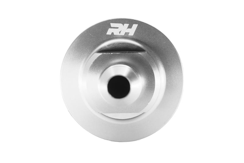 Redhorse Performance 4651-06-5 6" Cylindrical In-Line Race Fuel Filter - 06 AN - Clear