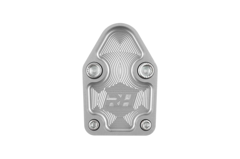 Redhorse Performance 4810-350-5 Aluminum Block-Off Plate for SBC ENGINE - Clear