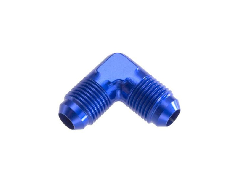 Redhorse Performance 821-08-1 -08 Male 90 Degree AN/JIC Flare Adapter - Blue