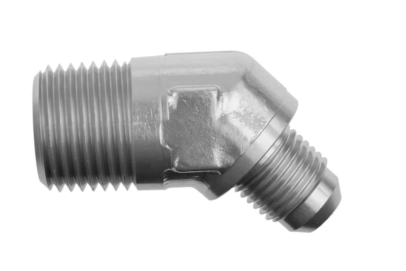 Redhorse Performance 823-10-08-5 -10 45 degree male adapter to -08 (1/2") NPT male - clear