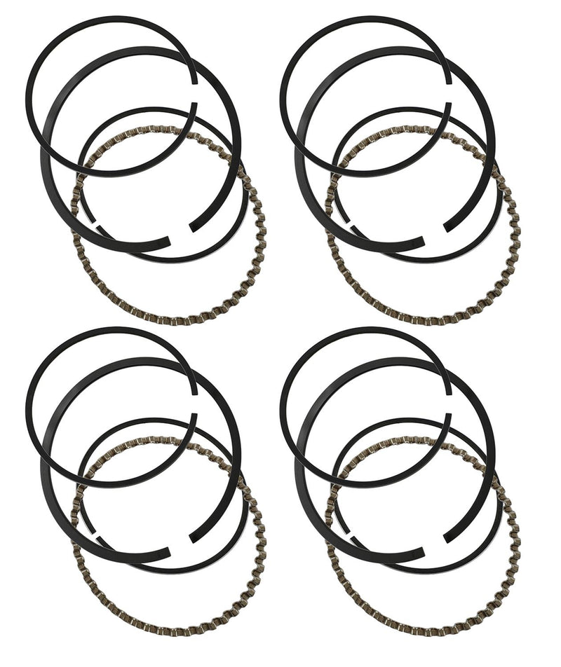 Hastings 2M139030 Piston Ring Set, 4.030" Bore - Plasma-moly
