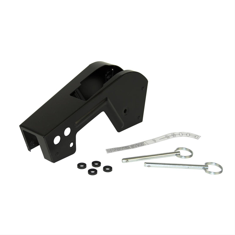 Hurst 1300051 Quarter Stick Shifter Cover Kit, Black Anodized