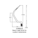 Hurst Competition Plus Flat Shifter Sticks 5388620