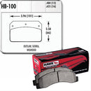 Hawk Performance HP Plus Brake Pads HB100N.480