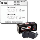 Hawk Performance Blue 9012 Racing Brake Pads HB103E.590