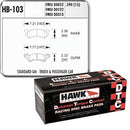 Hawk Performance DTC 70 Brake Pads HB103U.590