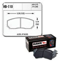 Hawk Performance DTC 60 Brake Pads HB110G.775