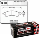 Hawk Performance DTC 70 Brake Pads HB111U.610