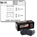 Hawk Performance Black Racing Brake Pads HB119M.594