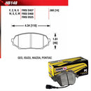 Hawk Performance Ceramic Brake Pads HB148Z.560